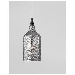 Obrázek pro produkt Závěsné svítidlo MAROU kouřové šedé sklo matný černý kov E27 1x12W 230V bez žárovky IP20 - NOVA LUCE