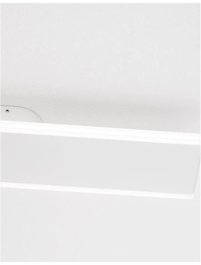 NV 9115912 Nástěnné svítidlo LINE bílý hliník a akryl LED 2x12W 230V 3000K IP20 - NOVA LUCE (obrázek 4)