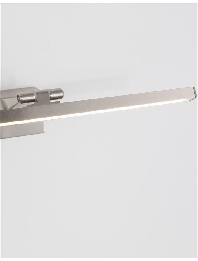 NV 9117302 Nástěnné svítidlo nad obrazy MARNELL kov barvy nikl a akryl LED 12W 230V 3000K IP20 - NOVA LUCE (obrázek 6)