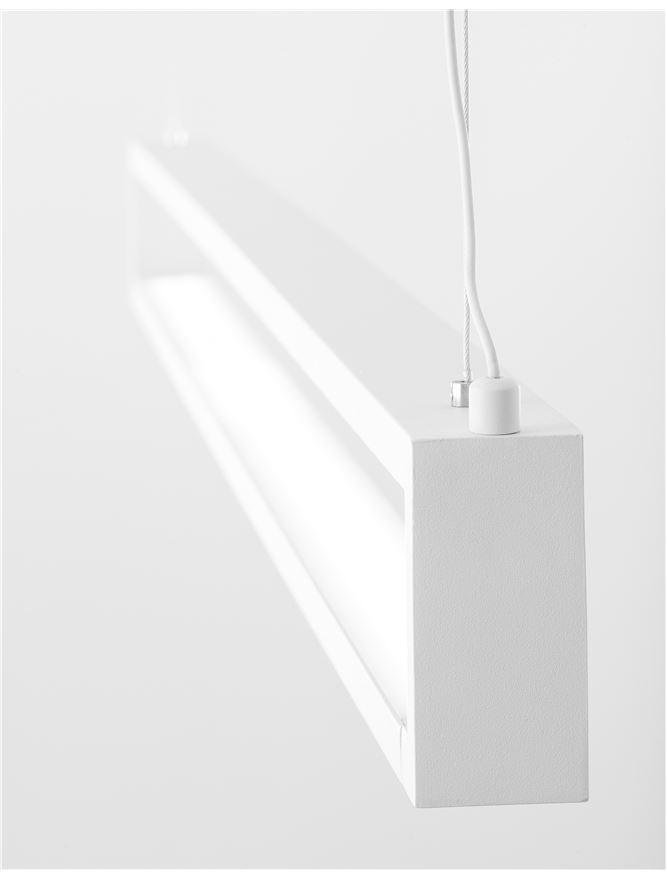 NV 9117338 Závěsné svítidlo LINE bílý hliník a akryl rotační LED 38W 230V 3000K IP20 - NOVA LUCE (obrázek 5)
