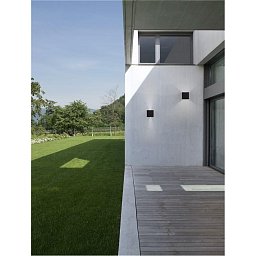 Obrázek pro produkt Venkovní nástěnné svítidlo EPIC černý hliník LED 2x10W 3000K 220-240V nastavitelný úhel 0-90st. IP54 - NOVA LUCE