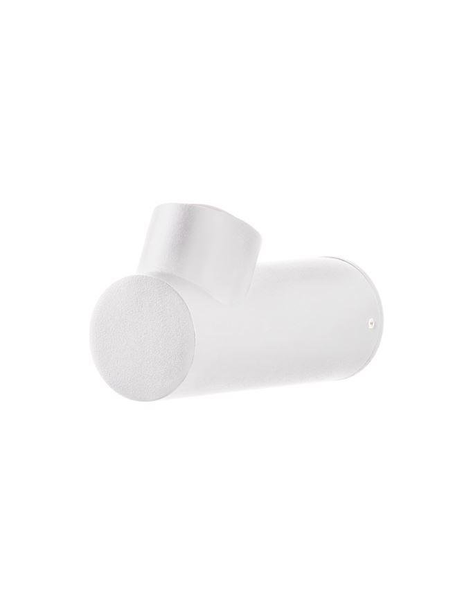 NV 9136177 Venkovní nástěnné svítidlo BRICE bílý hliník skleněný difuzor Osram LED 6W 3000K 220-240V IP54 - NOVA LUCE