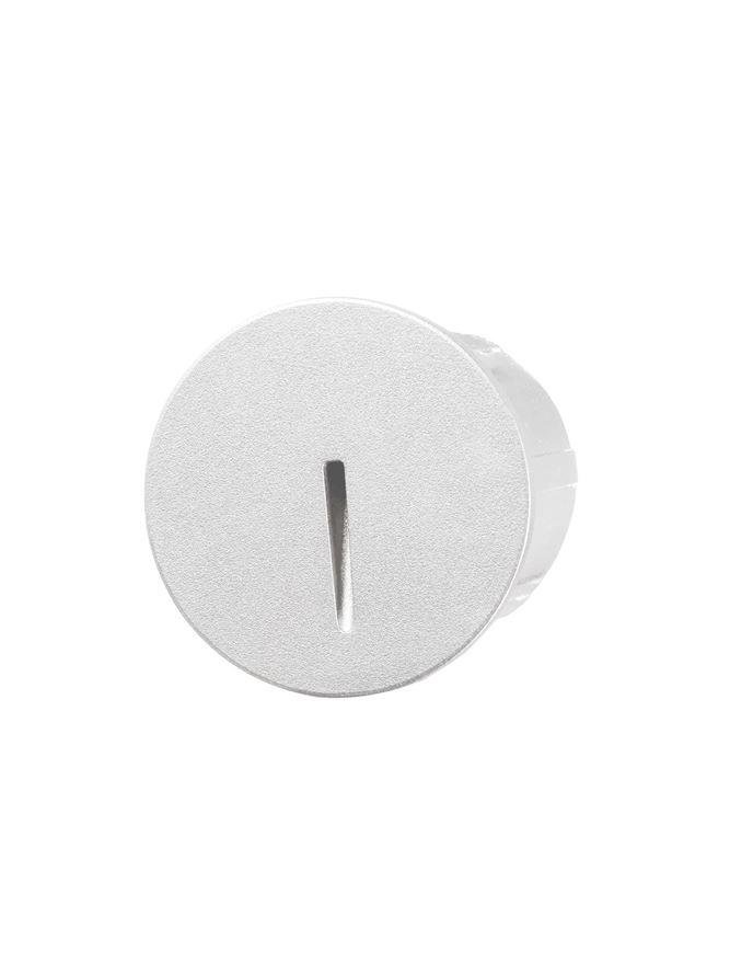 NV 9136186 Venkovní zapuštěné svítidlo do zdi CIRCE bílý hliník LED 3W 220-240V 3000K IP54 - NOVA LUCE