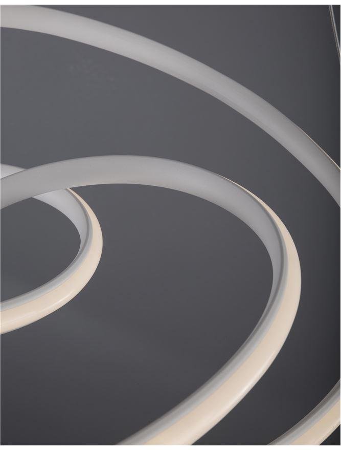 NV 9147111 Závěsné svítidlo MENTON bílý hliník a akryl LED 43W 230V 3000K IP20 stmívatelné - NOVA LUCE (obrázek 3)