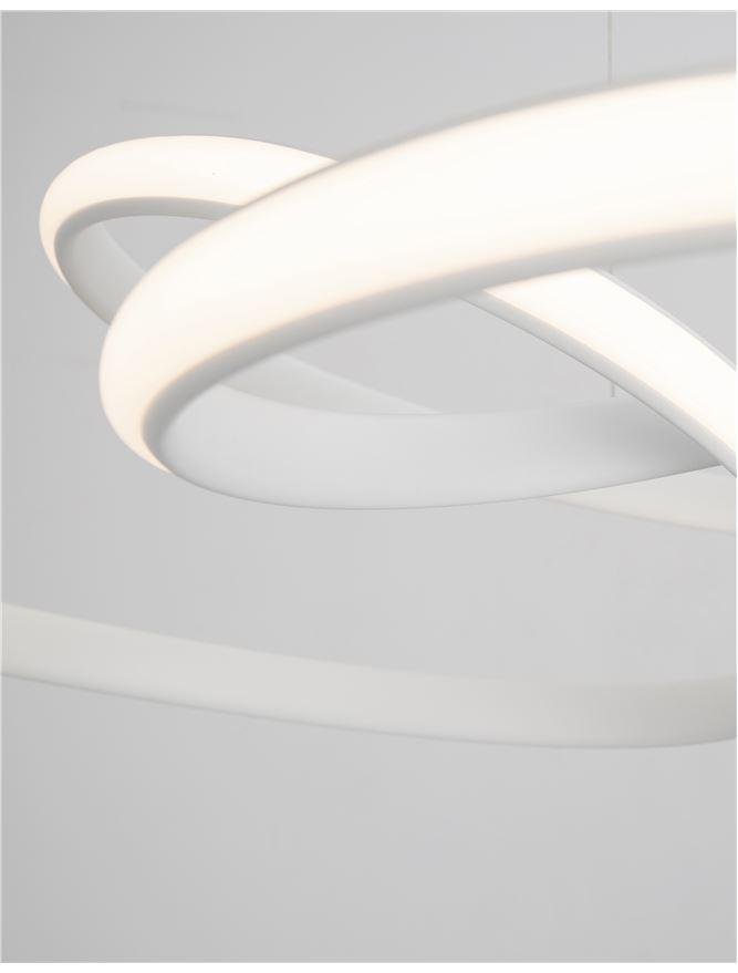 NV 9147111 Závěsné svítidlo MENTON bílý hliník a akryl LED 43W 230V 3000K IP20 stmívatelné - NOVA LUCE (obrázek 5)
