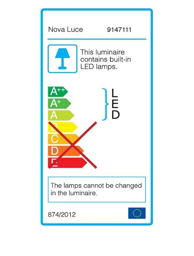 NV 9147111 Závěsné svítidlo MENTON bílý hliník a akryl LED 43W 230V 3000K IP20 stmívatelné - NOVA LUCE (obrázek 10)