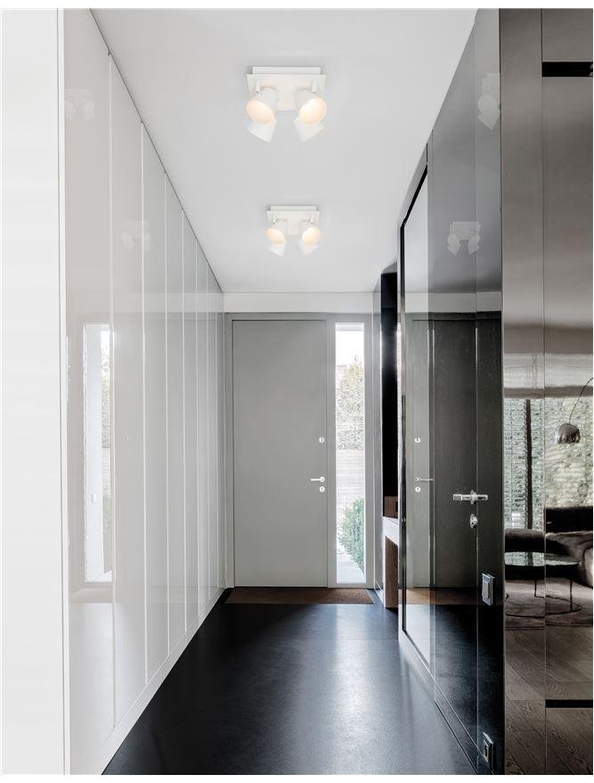 NV 9155363 Bodové svítidlo BIAGIO bílý kov LED 4x6W 230V 3000K IP20 - NOVA LUCE