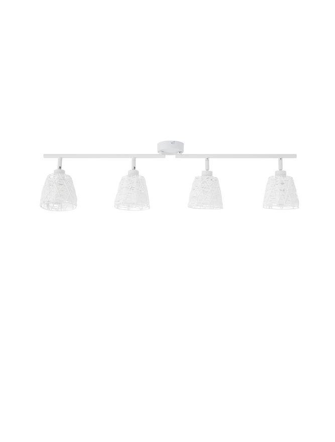 NV 9155424 Bodové svítidlo SION bílý kov bílý kabel E14 4x5W 230V IP20 bez žárovky - NOVA LUCE (obrázek 2)