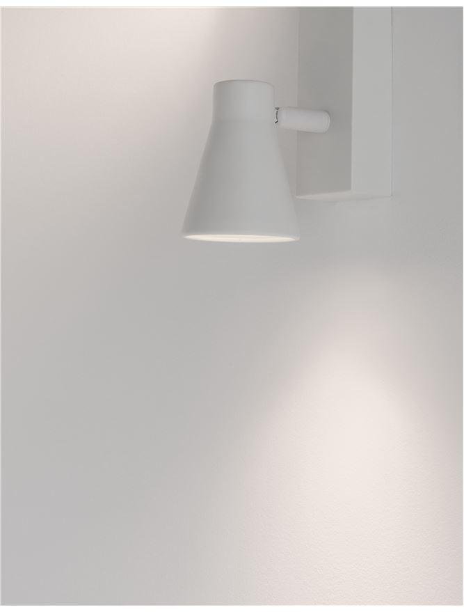 NV 9155811 Bodové svítidlo DUBLIN bílý kov GU10 2x10W 230V IP20 bez žárovky - NOVA LUCE (obrázek 5)