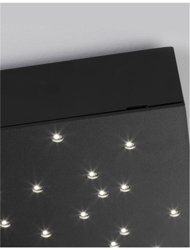 NV 9180382 Hvězdné nebe CIELO černé LED 8W 230V 930Lm 3000K-4000K IP20 bez dálkového ovládání stmívatelné - NOVA LUCE