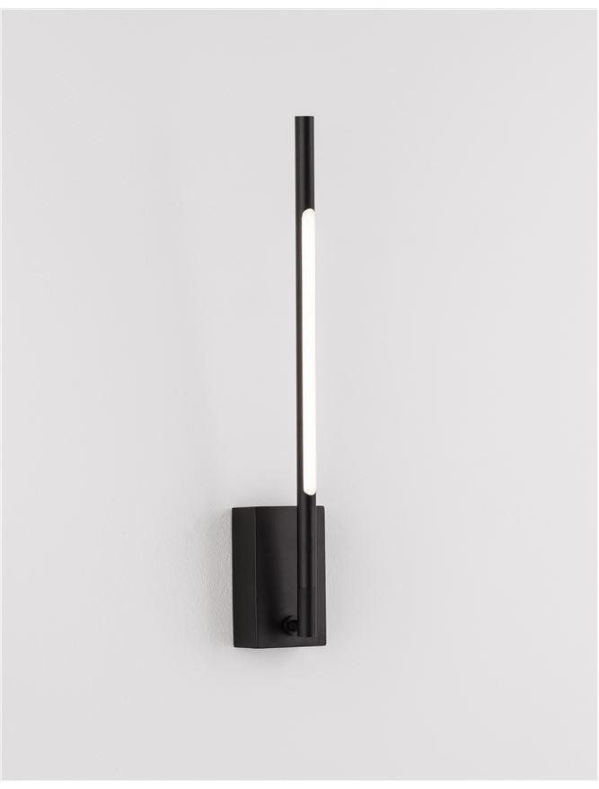NV 9180712 Nástěnné svítidlo RACCIO černý kov a akryl LED 4.6W 230V 3000K IP20 - NOVA LUCE (obrázek 4)