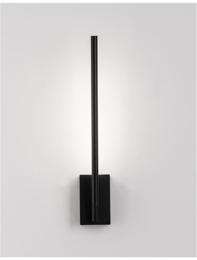 NV 9180712 Nástěnné svítidlo RACCIO černý kov a akryl LED 4.6W 230V 3000K IP20 - NOVA LUCE (obrázek 5)