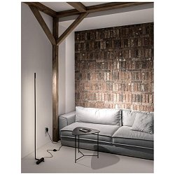 Obrázek pro produkt Stojací lampa RACCIO černý kov a akryl LED 17.3W 230V 3000K IP20 - NOVA LUCE