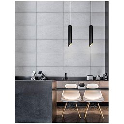 Obrázek pro produkt Závěsné svítidlo PERO černý hliník zvenku zlatý hliník uvnitř GU10 1x10W IP20 220-240V bez žárovky - NOVA LUCE