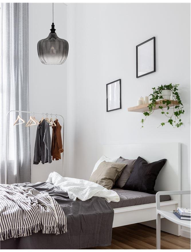 NV 9191242 Závěsné svítidlo LONI matný černý kov kouřové šedé sklo E27 1x12W 230V IP20 bez žárovky - NOVA LUCE