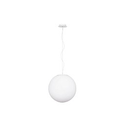 Obrázek pro produkt Závěsné svítidlo NEVOSO opálové sklo a bílý kov E27 1x12W 230V IP20 bez žárovky - NOVA LUCE