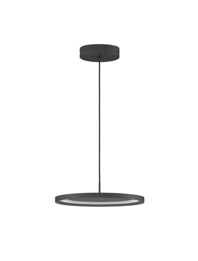 NV 9212909 Závěsné svítidlo ANDROMEDA černá ocel a akryl D40mm LED 30W stmívatelné - NOVA LUCE (obrázek 2)