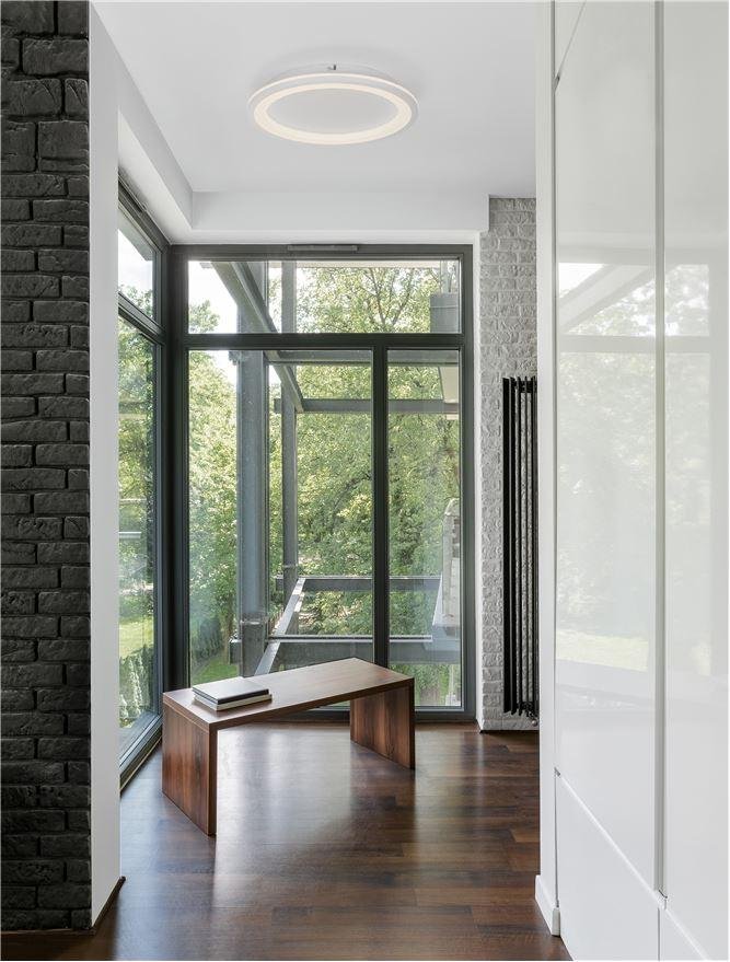 NV 9212917 Stropní svítidlo OGGY bílý hliník a akryl LED 30W 230V 3000K IP20 - NOVA LUCE