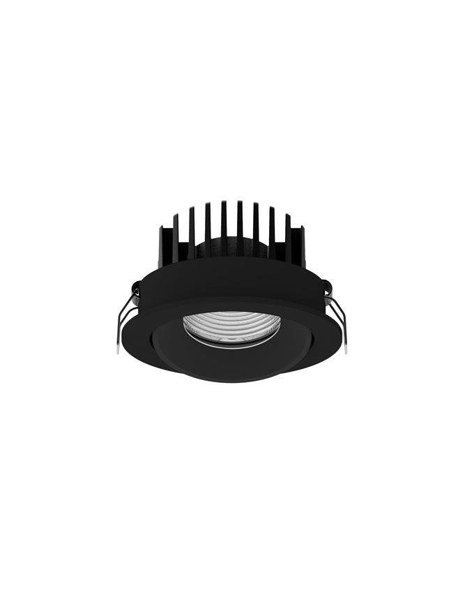 NV 9232118 Zapuštěné svítidlo BLADE černý hliník LED 12W 3000K 38st. IP65 výklopné - NOVA LUCE (obrázek 2)
