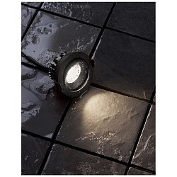 Obrázek pro produkt Zapuštěné svítidlo BLADE černý hliník LED 12W 3000K 38st. IP65 výklopné - NOVA LUCE