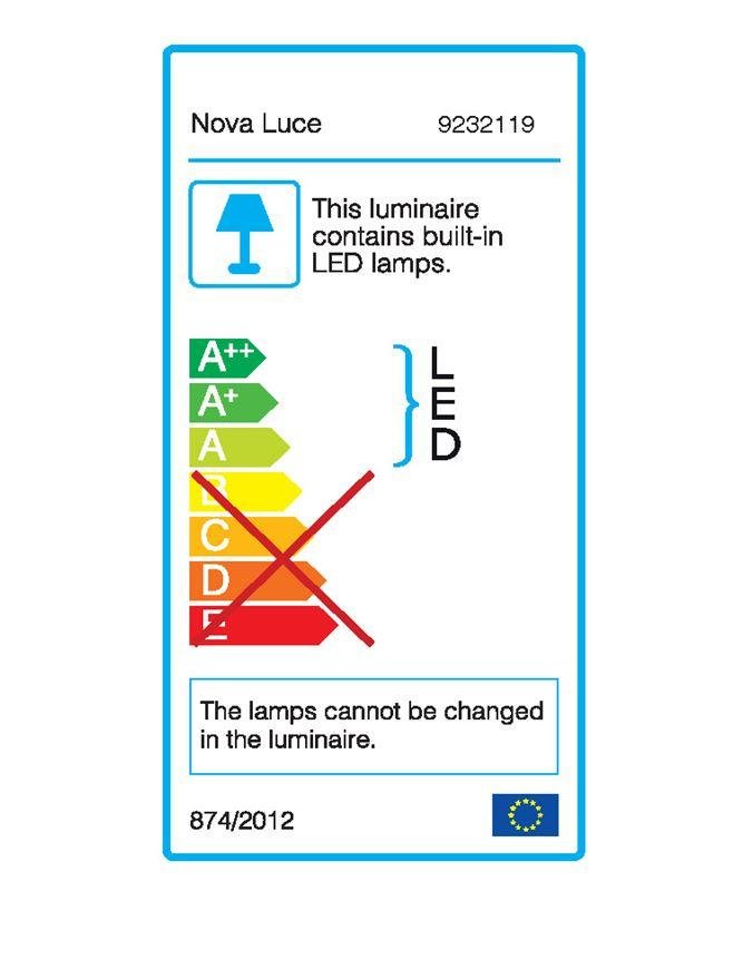 NV 9232119 Zapuštěné svítidlo BLADE bílý hliník LED 12W 3000K 38st. IP65 - NOVA LUCE (obrázek 8)