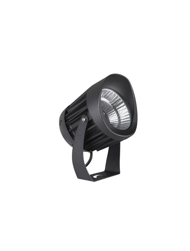 NV 9240677 Venkovní reflektor NORTH černý hliník a sklo LED 10W 3000K 100-240V 38st. IP65 - NOVA LUCE