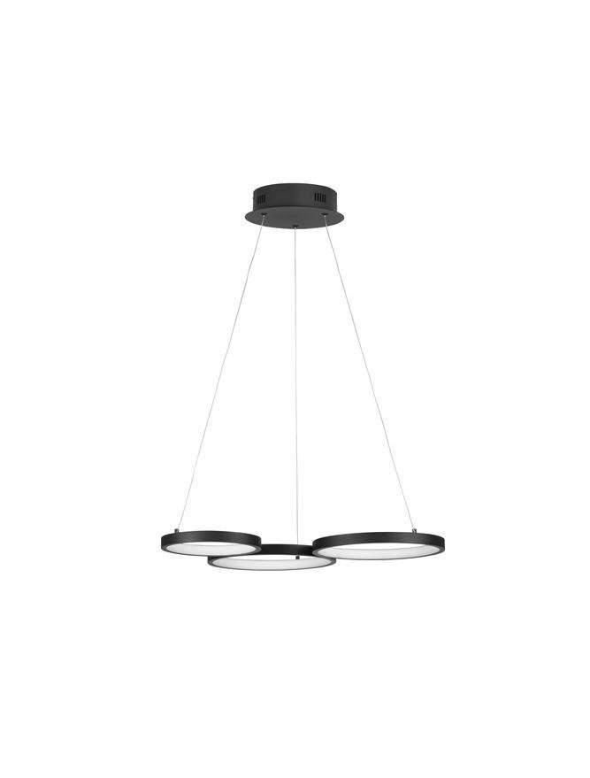 NV 9248115 Závěsné svítidlo MAGNUS černý hliník a akryl LED 28W 230V 3000K IP20 stmívatelné - NOVA LUCE (obrázek 2)