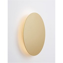 Obrázek pro produkt Nástěnné svítidlo CYRCLE matný zlatý hliník a akryl LED 12W 230V 3000K IP20 - NOVA LUCE