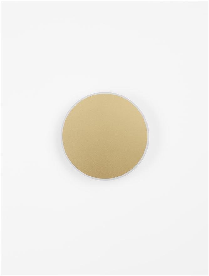 NV 9248161 Nástěnné svítidlo CYRCLE matný zlatý hliník a akryl LED 20.5W 230V 3000K IP20 - NOVA LUCE (obrázek 3)