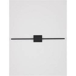 Obrázek pro produkt Nástěnné svítidlo nad obrazy AZURE černý hliník a akryl LED 21W 230V 3000K IP20 - NOVA LUCE