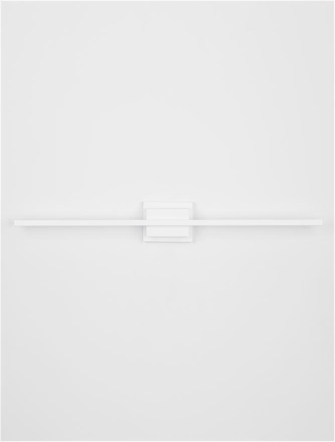 NV 9267022 Nástěnné svítidlo nad obrazy AZURE bílý hliník a akryl LED 21W 230V 3000K IP20 - NOVA LUCE (obrázek 3)