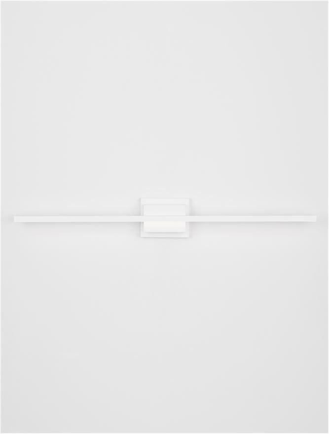 NV 9267022 Nástěnné svítidlo nad obrazy AZURE bílý hliník a akryl LED 21W 230V 3000K IP20 - NOVA LUCE (obrázek 4)