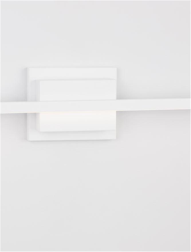 NV 9267022 Nástěnné svítidlo nad obrazy AZURE bílý hliník a akryl LED 21W 230V 3000K IP20 - NOVA LUCE (obrázek 5)