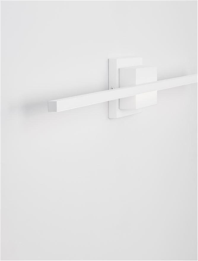 NV 9267022 Nástěnné svítidlo nad obrazy AZURE bílý hliník a akryl LED 21W 230V 3000K IP20 - NOVA LUCE (obrázek 6)