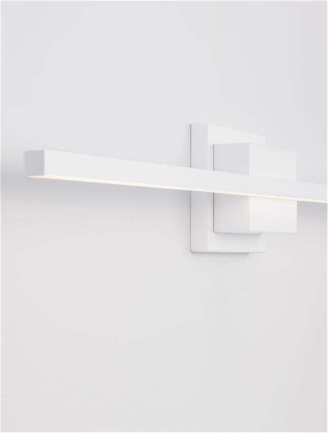 NV 9267022 Nástěnné svítidlo nad obrazy AZURE bílý hliník a akryl LED 21W 230V 3000K IP20 - NOVA LUCE (obrázek 7)