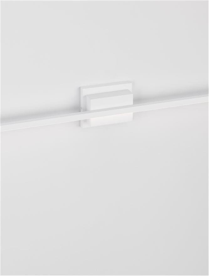 NV 9267022 Nástěnné svítidlo nad obrazy AZURE bílý hliník a akryl LED 21W 230V 3000K IP20 - NOVA LUCE (obrázek 8)