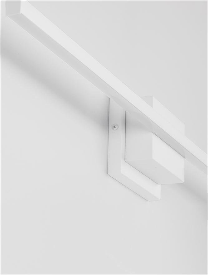 NV 9267022 Nástěnné svítidlo nad obrazy AZURE bílý hliník a akryl LED 21W 230V 3000K IP20 - NOVA LUCE (obrázek 10)
