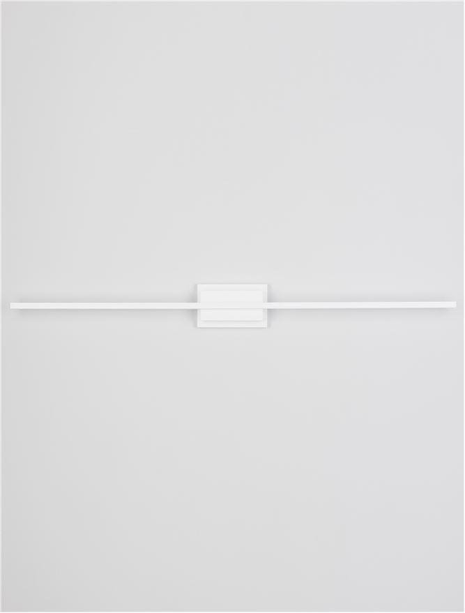 NV 9267023 Nástěnné svítidlo nad obrazy AZURE bílý hliník a akryl LED 28.5W 230V 3000K IP20 - NOVA LUCE