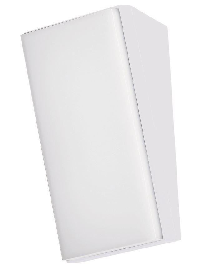NV 9270016 Venkovní nástěnné svítidlo KEEN bílý hliník akrylový difuzor LED 12W 3000K 220-240V 108st. IP65 - NOVA LUCE