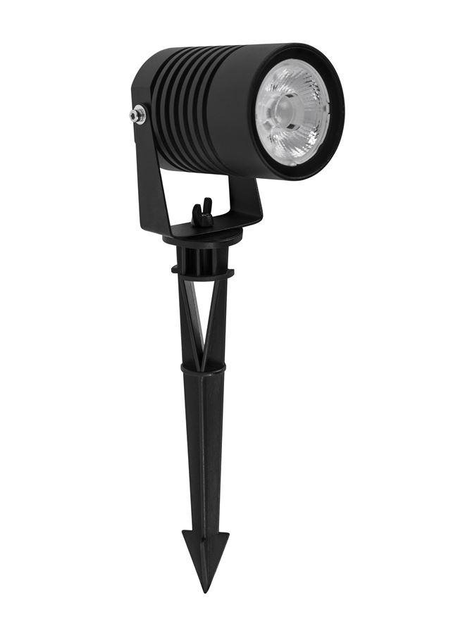 NV 9271492 Venkovní svítidlo s bodcem STAKE černý hliník a sklo LED 10W 3000K 100-240V 24st. IP65 - NOVA LUCE (obrázek 2)