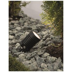 Obrázek pro produkt Venkovní svítidlo s bodcem STAKE černý hliník a sklo LED 10W 3000K 100-240V 24st. IP65 - NOVA LUCE