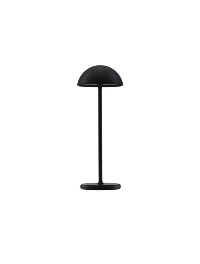 NV 9281381 Venkovní stolní lampa ROSE černý hliník a akryl LED 1W 3000K 5V DC IP54 vypínač na těle / USB kabel - NOVA LUCE