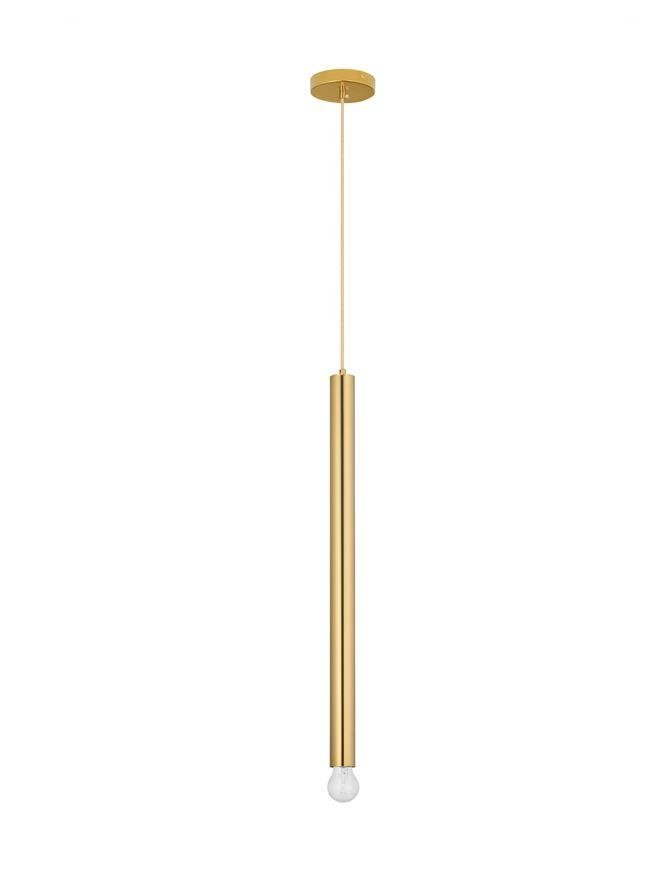 NV 9287949 Závěsné svítidlo NORWAY zlatý hliník zlatý kabel E27 1x12W 230V IP20 bez žárovky - NOVA LUCE (obrázek 2)