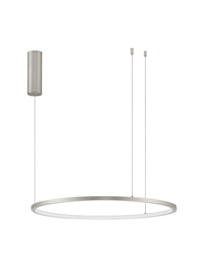 NV 9345603 Závěsné svítidlo TARQUIN šampaň stříbrný hliník a akryl LED 36W 230V 3000K IP20 stmívatelné - NOVA LUCE (obrázek 2)
