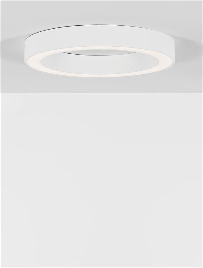 NV 9345632 Stropní svítidlo MORBIDO bílý hliník a akryl LED 50W 230V 2700K - 4000K IP20 vč. dálkového ovládání stmívatelné Tuya - NOVA LUCE (obrázek 3)