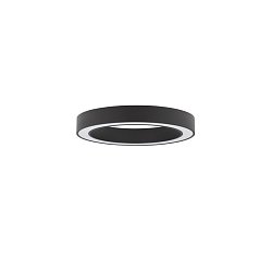 Obrázek pro produkt Stropní svítidlo MORBIDO černý hliník a akryl LED 50W 230V 2700K - 4000K IP20 vč. dálkového ovládání stmívatelné Tuya - NOVA LUCE