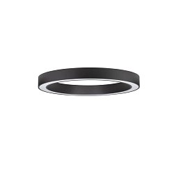 Obrázek pro produkt Stropní svítidlo MORBIDO černý hliník a akryl LED 60W 230V 2700K - 4000K IP20 vč. dálkového ovládání stmívatelné Tuya - NOVA LUCE