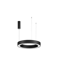 Obrázek pro produkt Závěsné svítidlo MORBIDO černý hliník a akryl LED 50W 230V 2700K - 4000K IP20 vč. dálkového ovládání stmívatelné Tuya - NOVA LUCE