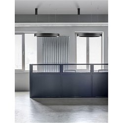 Obrázek pro produkt Závěsné svítidlo MORBIDO černý hliník a akryl LED 60W 230V 2700K - 4000K IP20 vč. dálkového ovládání stmívatelné Tuya - NOVA LUCE