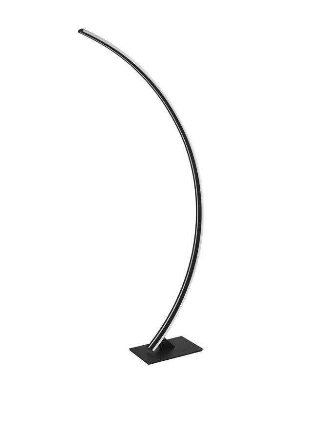 NV 9348092 Stojací lampa BRETON černý hliník a akryl LED 40W 230V 3000K IP20 stmívatelné - NOVA LUCE (obrázek 2)